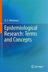 Book cover of Epidemiological Research: Terms and Concepts by O. S. Miettinen