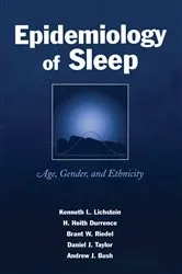 Book cover of Epidemiology of Sleep by Kenneth L. Lichstein