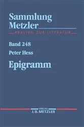 Book cover of Epigramm by Peter Hess