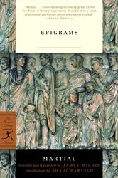 Book cover of Epigrams by Martial