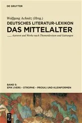 Book cover of Epik (Vers - Strophe - Prosa), und Kleinformen by Wolfgang Achnitz