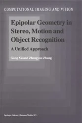 Book cover of Epipolar Geometry in Stereo, Motion and Object Recognition by Gang Xu