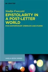 Book cover of Epistolarity in a Post-Letter World by Sindija Franzetti