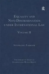 Book cover of Equality and Non-Discrimination under International Law by Stephanie Farrior