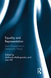 Book cover of Equality and Representation by Anthoula Malkopoulou