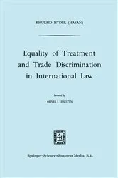 Book cover of Equality of Treatment and Trade Discrimination in International Law by Khurshid Hyder
