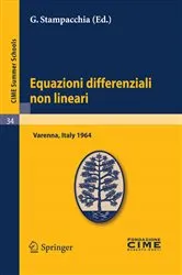 Book cover of Equazioni differenziali non lineari by G. Stampacchia