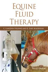 Book cover of Equine Fluid Therapy by C. Langdon Fielding