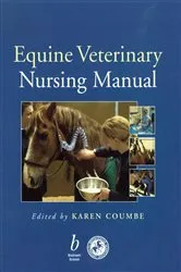 Book cover of Equine Veterinary Nursing Manual by Karen Coumbe