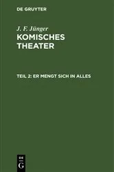 Book cover of Er mengt sich in Alles by J. F. Jünger