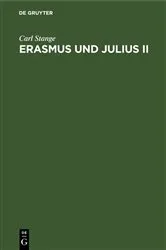 Book cover of Erasmus und Julius II by Carl Stange