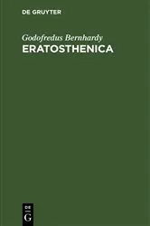 Book cover of Eratosthenica by Godofredus Bernhardy