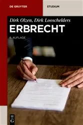 Book cover of Erbrecht (6th ed.) by Dirk Olzen
