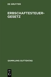 Book cover of Erbschaftesteuergesetz by Unknown