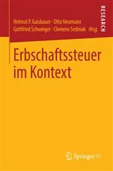 Book cover of Erbschaftssteuer im Kontext by Helmut P. Gaisbauer