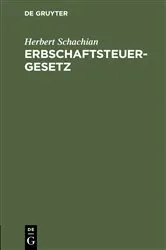 Book cover of Erbschaftsteuergesetz (4th ed.) by Unknown
