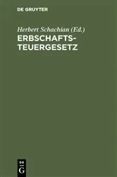 Book cover of Erbschaftsteuergesetz (5th ed.) by Unknown
