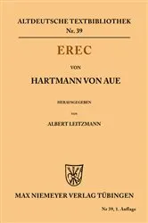 Book cover of Erec by Hartmann von Aue
