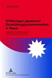 Book cover of Erfahrungen japanischer Entwicklungszusammenarbeit in Nepal by Jörg Kruth