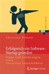 Book cover of Erfolgreich ein Software-Startup gründen by Christian Demant