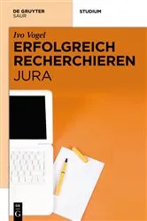 Book cover of Erfolgreich recherchieren - Jura by Unknown