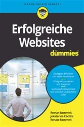 Book cover of Erfolgreiche Websites für Dummies by Roman Rammelt