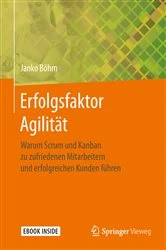 Book cover of Erfolgsfaktor Agilität by Janko Böhm