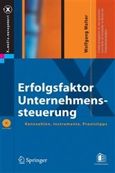 Book cover of Erfolgsfaktor Unternehmenssteuerung by Wolfgang G. Walter