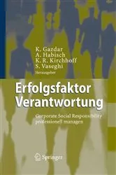 Book cover of Erfolgsfaktor Verantwortung by Kaevan Gazdar