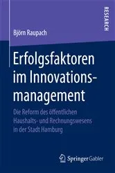 Book cover of Erfolgsfaktoren im Innovationsmanagement by Björn Raupach