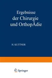 Book cover of Ergebnisse der Chirurgie und Orthopädie by Erwin Payr