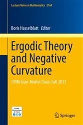 Book cover of Ergodic Theory and Negative Curvature by Unknown