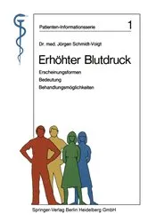 Book cover of ErhÃ¶hter Blutdruck by JÃ¶rgen Schmidt-Voigt