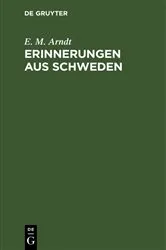 Book cover of Erinnerungen aus Schweden by E. M. Arndt
