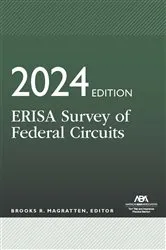 Book cover of ERISA Survey of Federal Circuits, 2024 Edition by Brooks R. Magratten