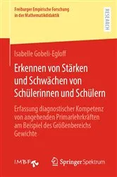 Book cover of Erkennen von Stärken und Schwächen von Schülerinnen und Schülern by Isabelle Gobeli-Egloff