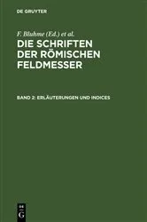 Book cover of Erläuterungen und Indices by F. Bluhme