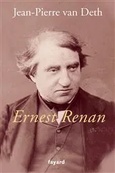 Book cover of Ernest Renan by Jean-Pierre van Deth