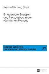 Book cover of Erneuerbare Energien und Netzausbau in der raeumlichen Planung by Stephan Mitschang