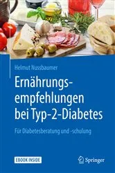 Book cover of Ernährungsempfehlungen bei Typ-2-Diabetes by Helmut Nussbaumer