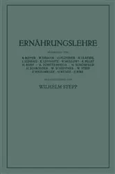 Book cover of Ernährungslehre by Wilhelm Stepp