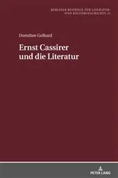 Book cover of Ernst Cassirer und die Literatur by Irmela von der Lühe