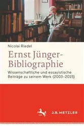 Book cover of Ernst Jünger-Bibliographie. Fortsetzung by Nicolai Riedel