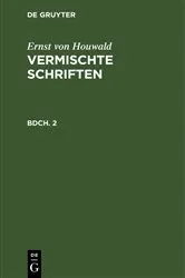 Book cover of Ernst von Houwald: Vermischte Schriften. Bdch. 2 by Ernst von Houwald