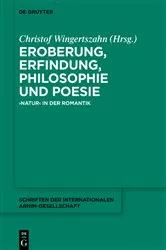 Book cover of Eroberung, Erfindung, Philosophie und Poesie by Christof Wingertszahn
