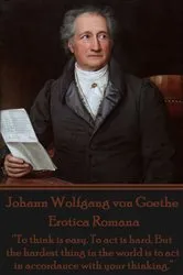 Book cover of Erotica Romana by Johann   Wolfgang Goethe