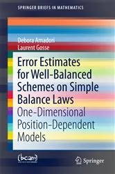 Book cover of Error Estimates for Well-Balanced Schemes on Simple Balance Laws by Debora Amadori