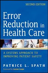 Book cover of Error Reduction in Health Care (2nd ed.) by Unknown