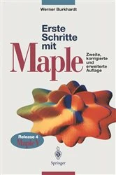 Book cover of Erste Schritte mit Maple (2nd ed.) by Werner Burkhardt