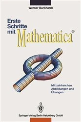 Book cover of Erste Schritte mit Mathematica by Werner Burkhardt